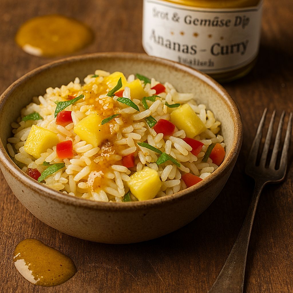 Ananas – Curry Englisch