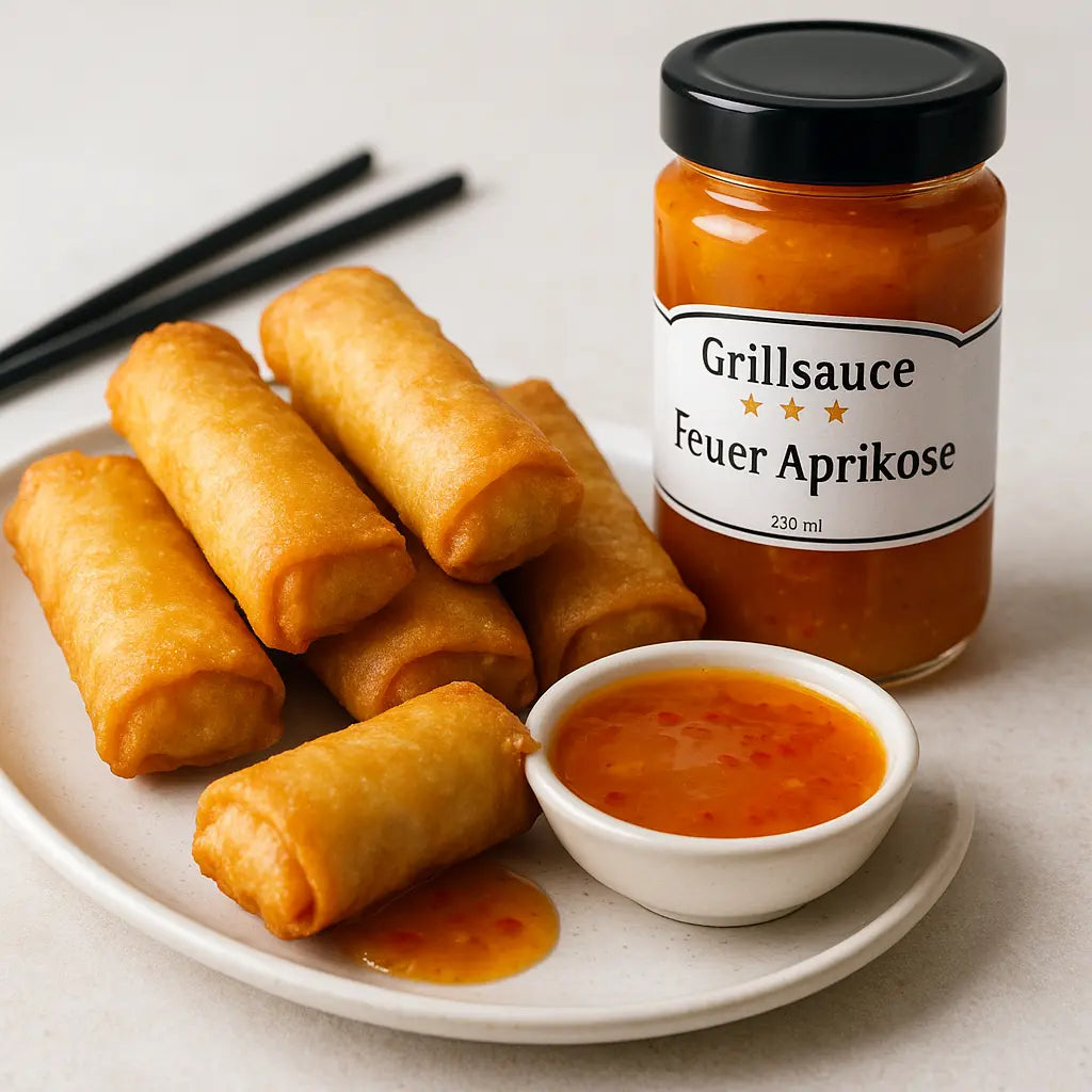 Feuer Aprikose - Die fruchtig feurige Grillsauce mit einem Hauch Asien