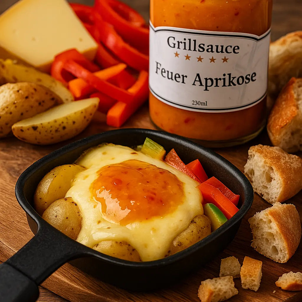 Feuer Aprikose - Die fruchtig feurige Grillsauce mit einem Hauch Asien
