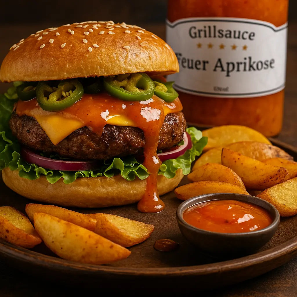 Feuer Aprikose - Die fruchtig feurige Grillsauce mit einem Hauch Asien