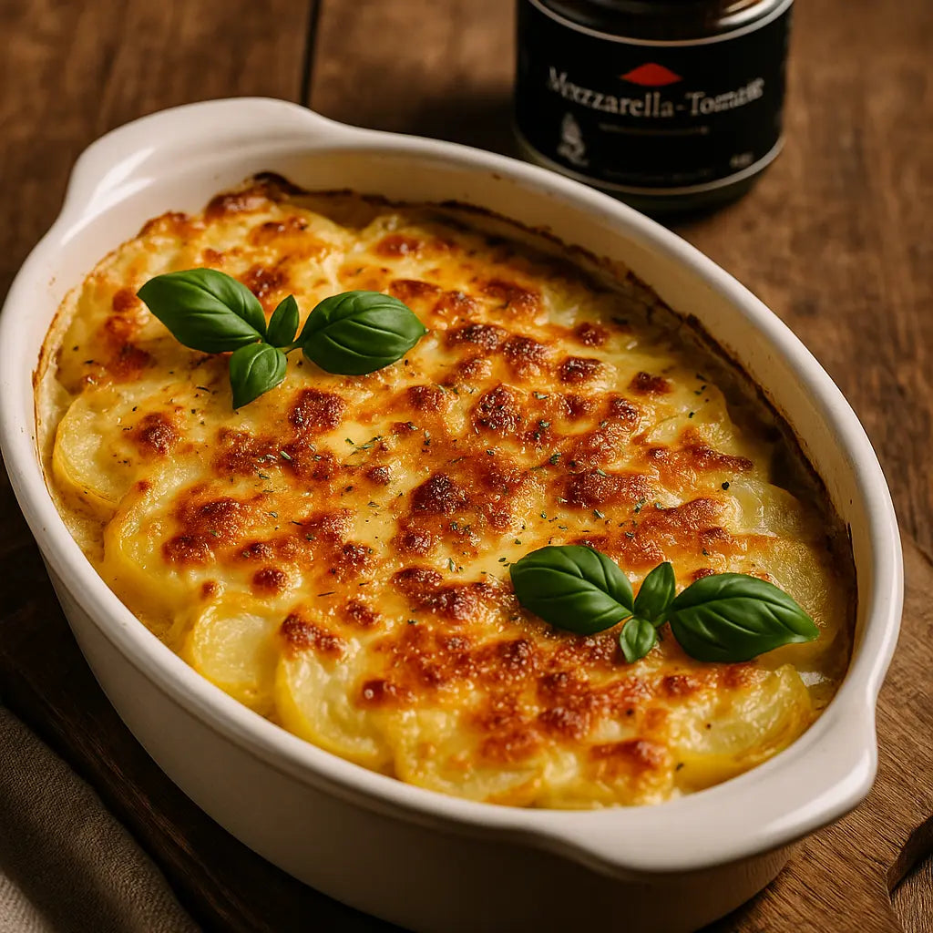 Mozzarella-Tomate Gewürzzubereitung