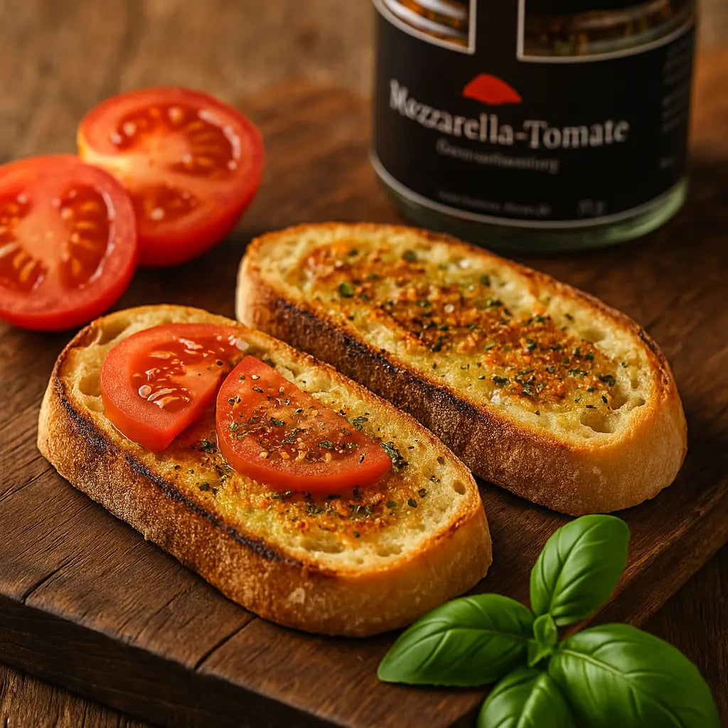 Mozzarella-Tomate Gewürzzubereitung