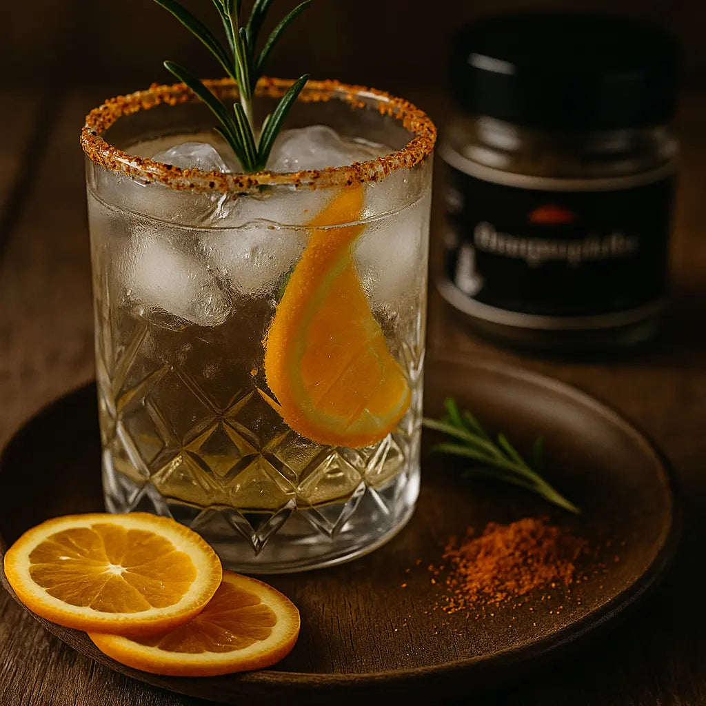Orangenpfeffer Gewürzzubereitung
