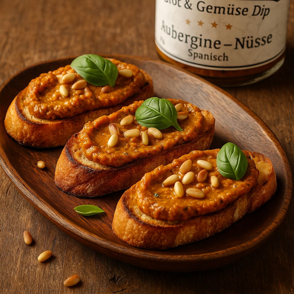 Aubergine – Nüsse Spanisch