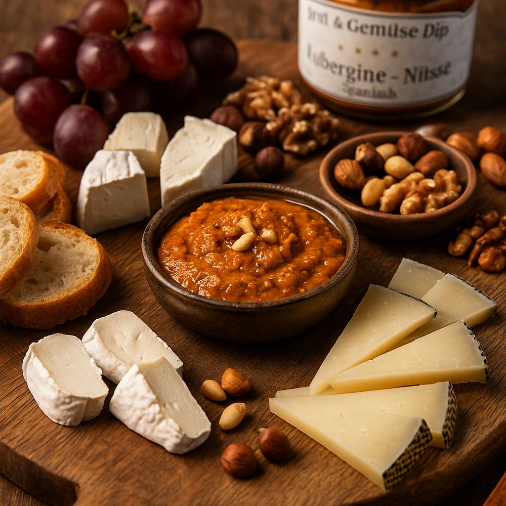 Aubergine – Nüsse Spanisch